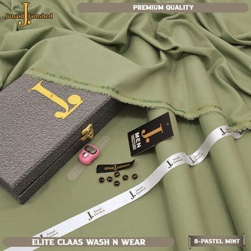 J. Elite Class 4 Season Wash N Wear With Luxury Box & Bag ( Pastel Mint )
