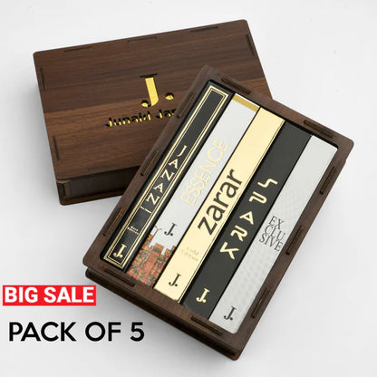 J. 5 IN 1 WODEN GIFT BOX PERFUME 35 ML