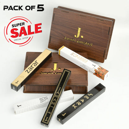 J. 5 IN 1 WODEN GIFT BOX PERFUME 35 ML
